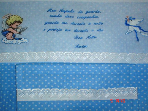 LENÇOL E FRONHA BEBÊ