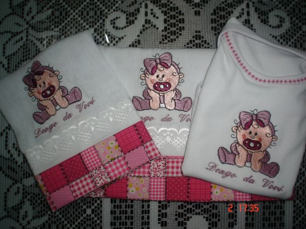 KIT BEBÊ 3 PEÇAS